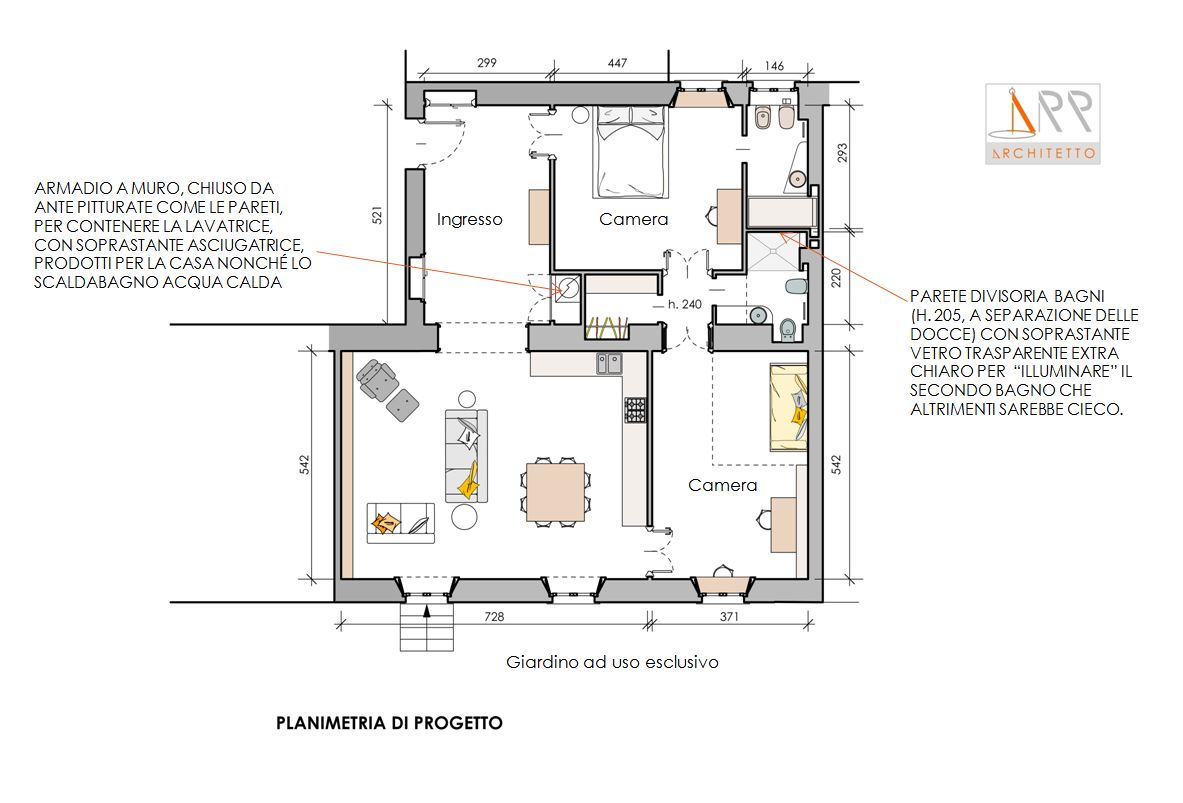 Come Ricavare Un Secondo Bagno Architetto Roberta Pradella